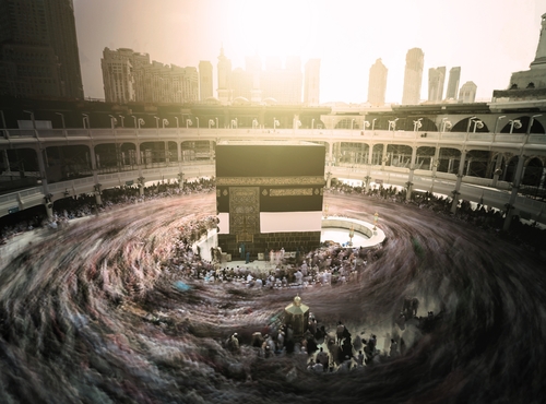 Ilustrasi Tawaf Umroh